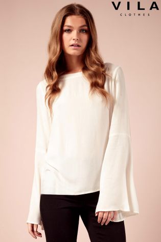 Vila Bell Sleeve Top